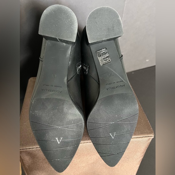 Aquatalia Black Mid-Calf Boot 9.5M NWOT - Picture 4 of 11